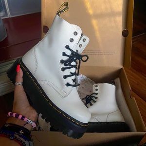 white jadon dr martens